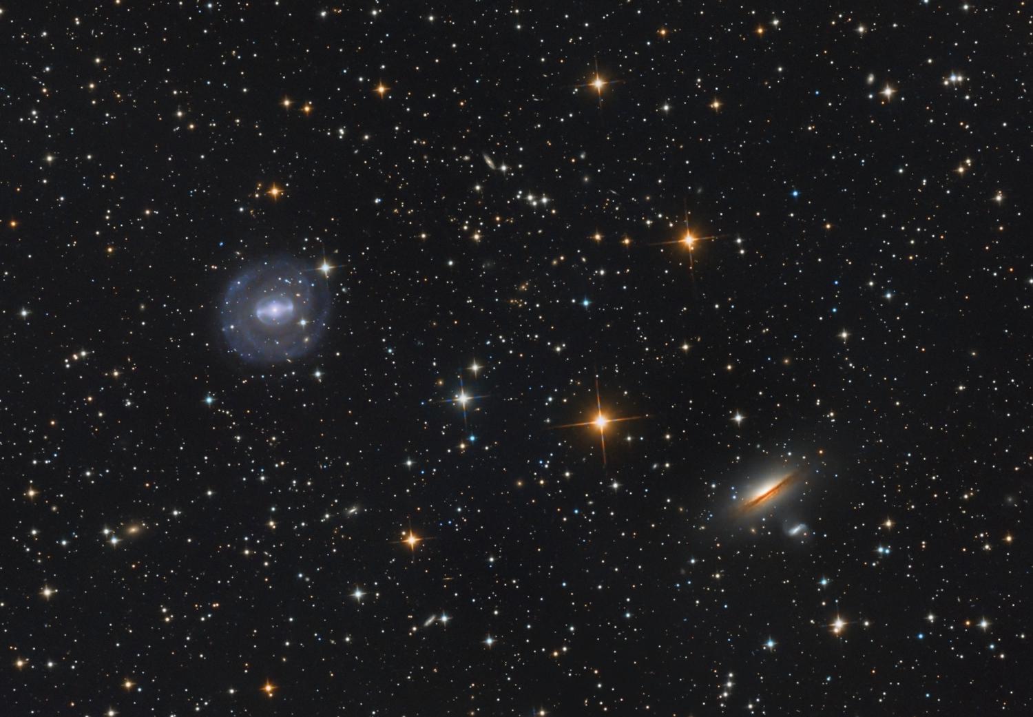 NGC 5101 & NGC 5078 and Their Friends