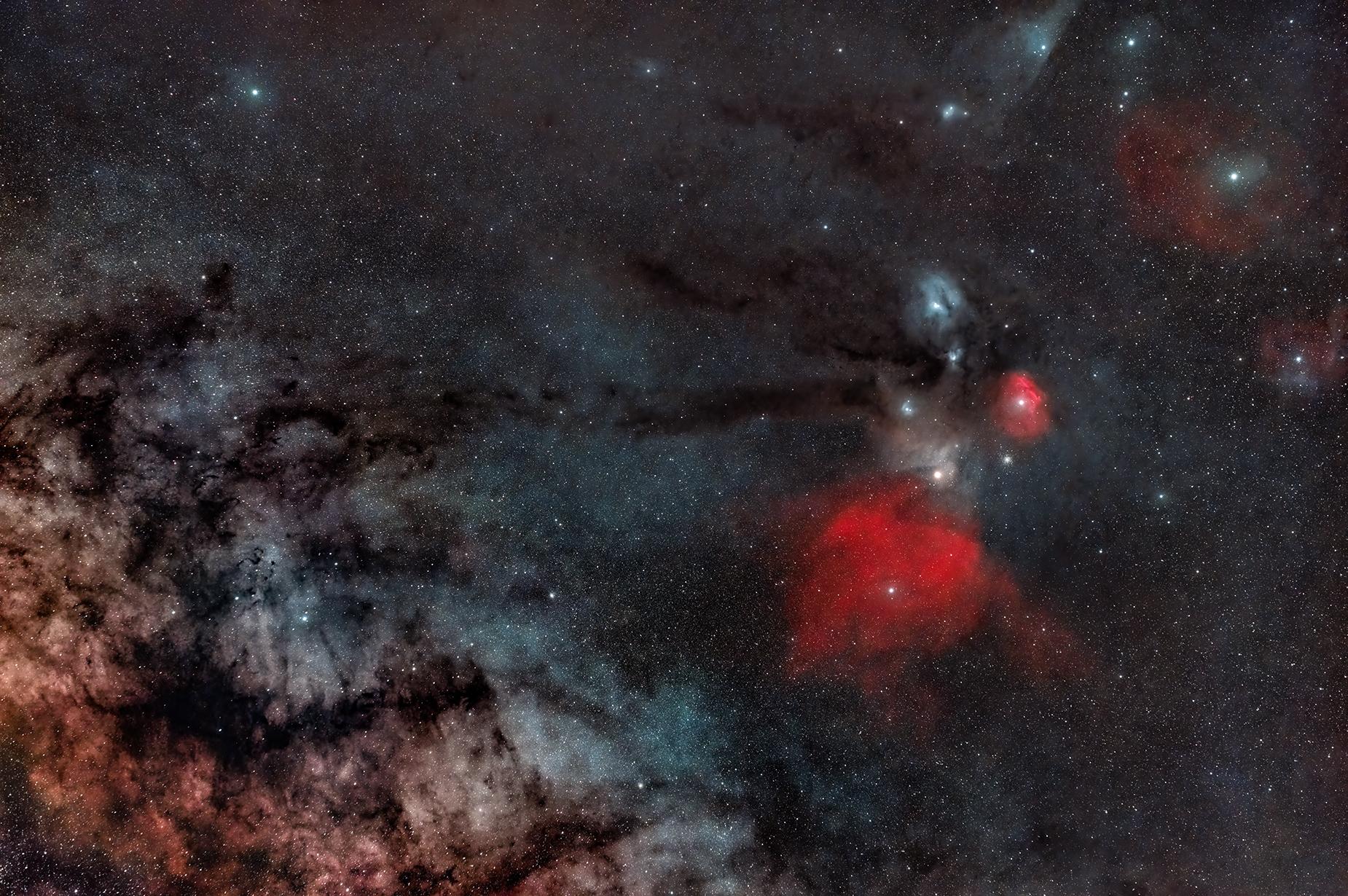 The Dark Horse Nebula & The Antares Region