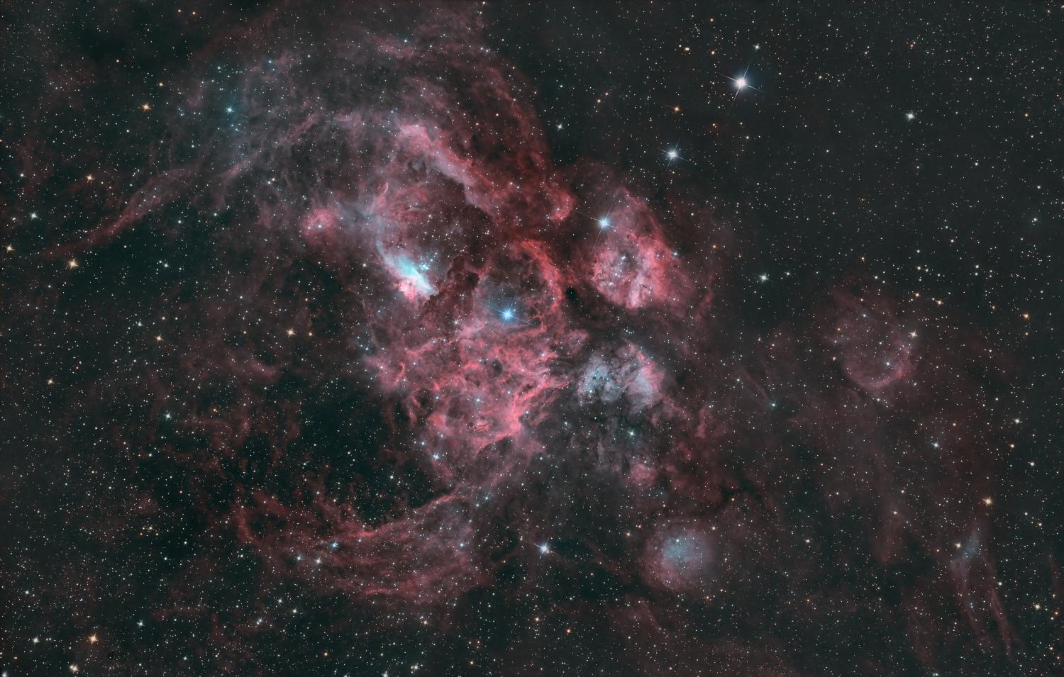 NGC6357 - The war and peace nebula