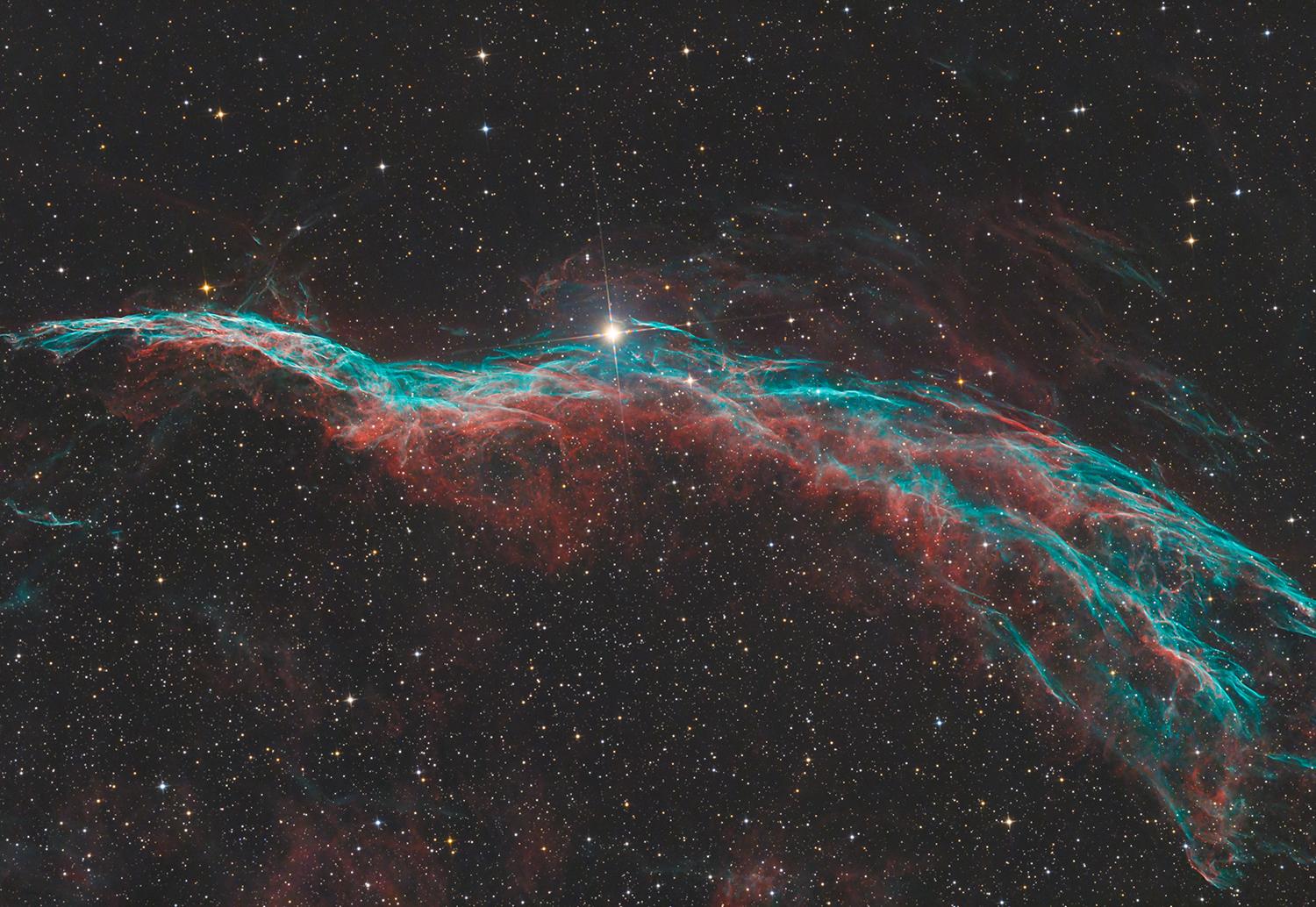 Nebulosa Véu Ocidental (NGC 6960)