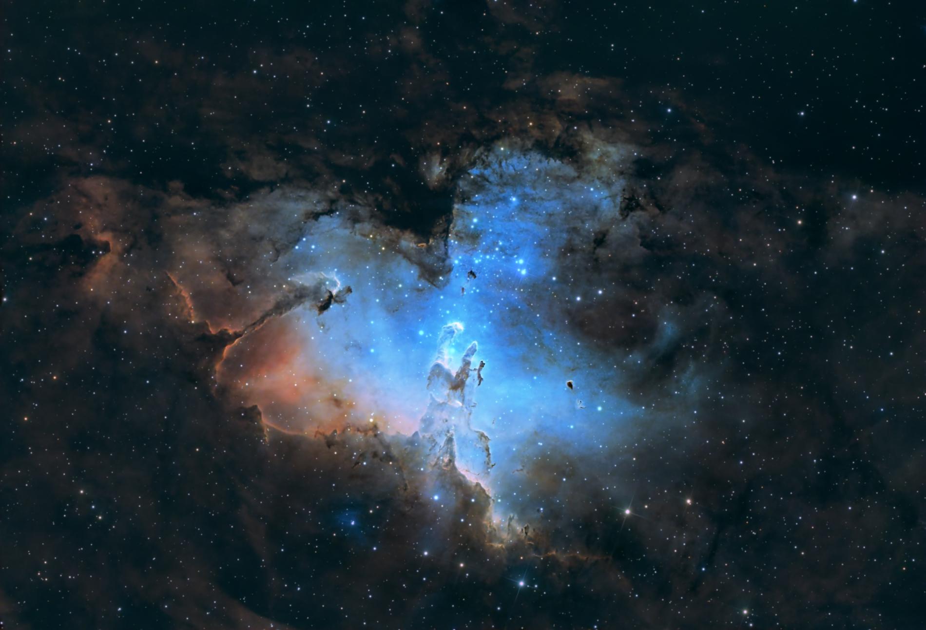 M16 - Eagle Nebula and Pilars of Creation