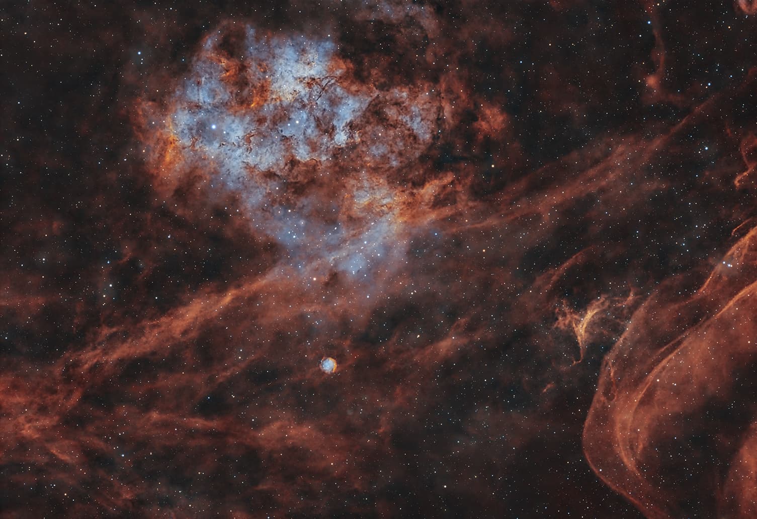 Sh2-115 and Abell 71