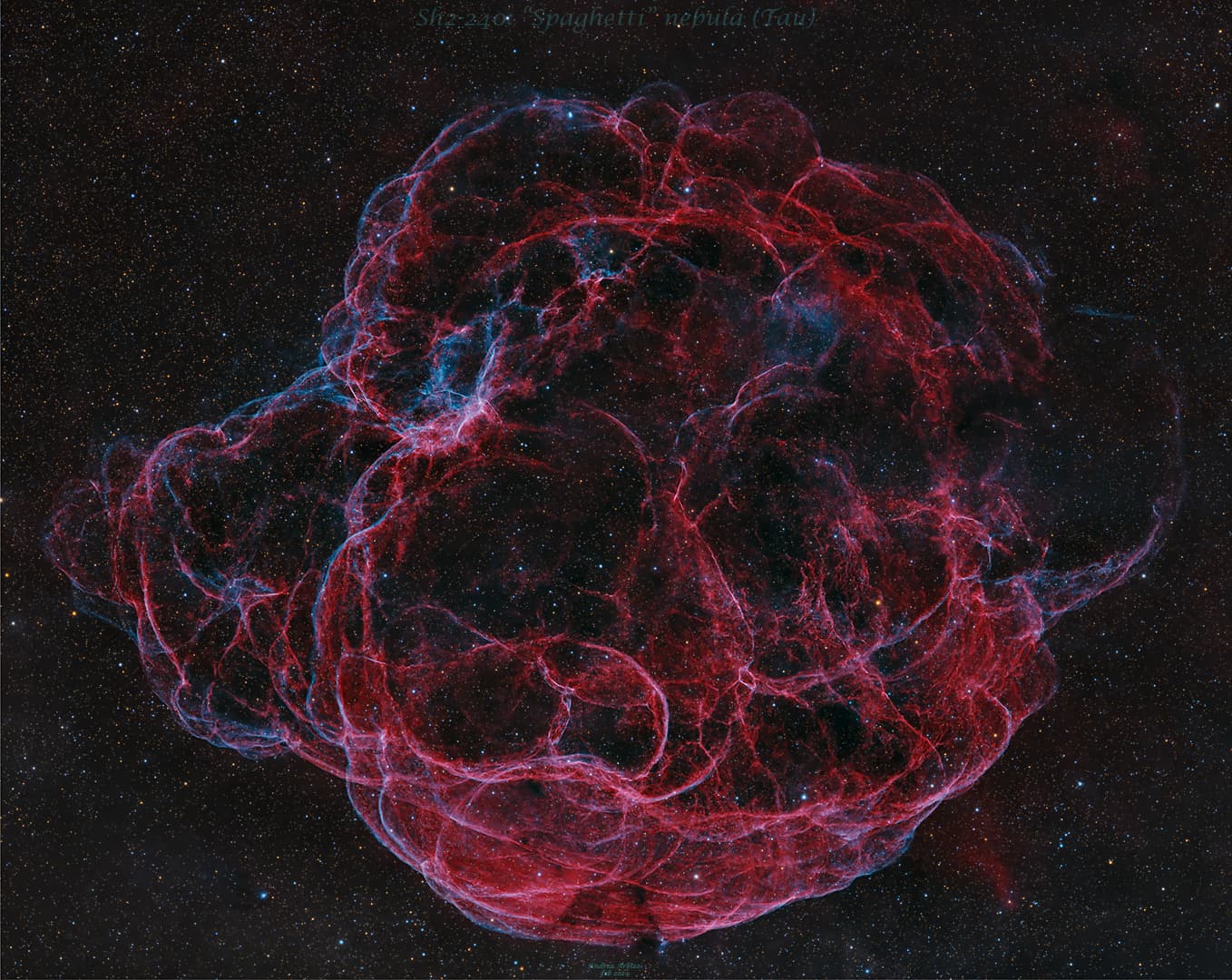 “Spaghetti” nebula